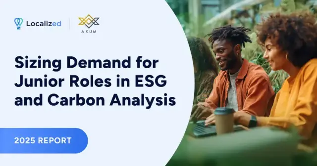 Sizing Demand for Junior Roles in ESG and Carbon Analysis in Africa